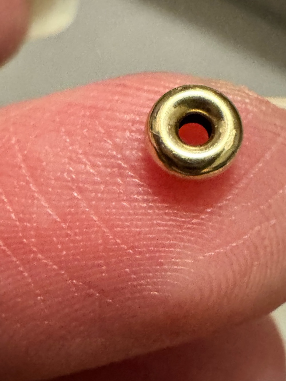 14K Gold Metal Bead Spacer